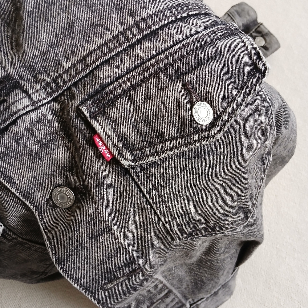 levis ♡ oversized utility trucker jacket - image 4